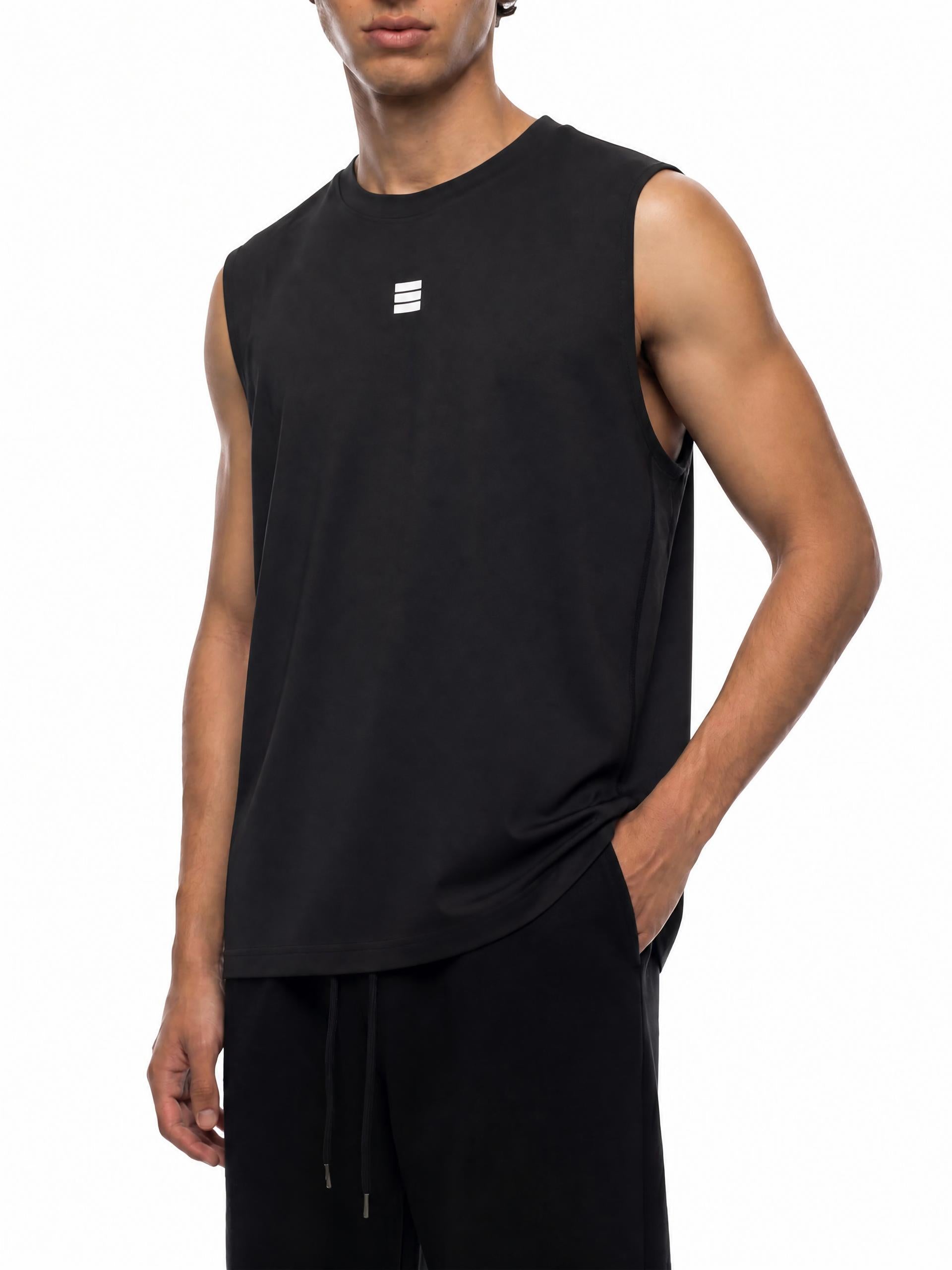 CORE — Men's Black Slim Fit Tank