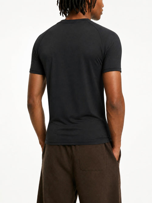 CORE — Black Short Sleeve Compression Shirt
