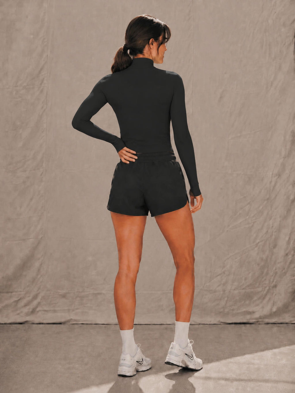 CORE — Women's Black Performance Quarter-Zip