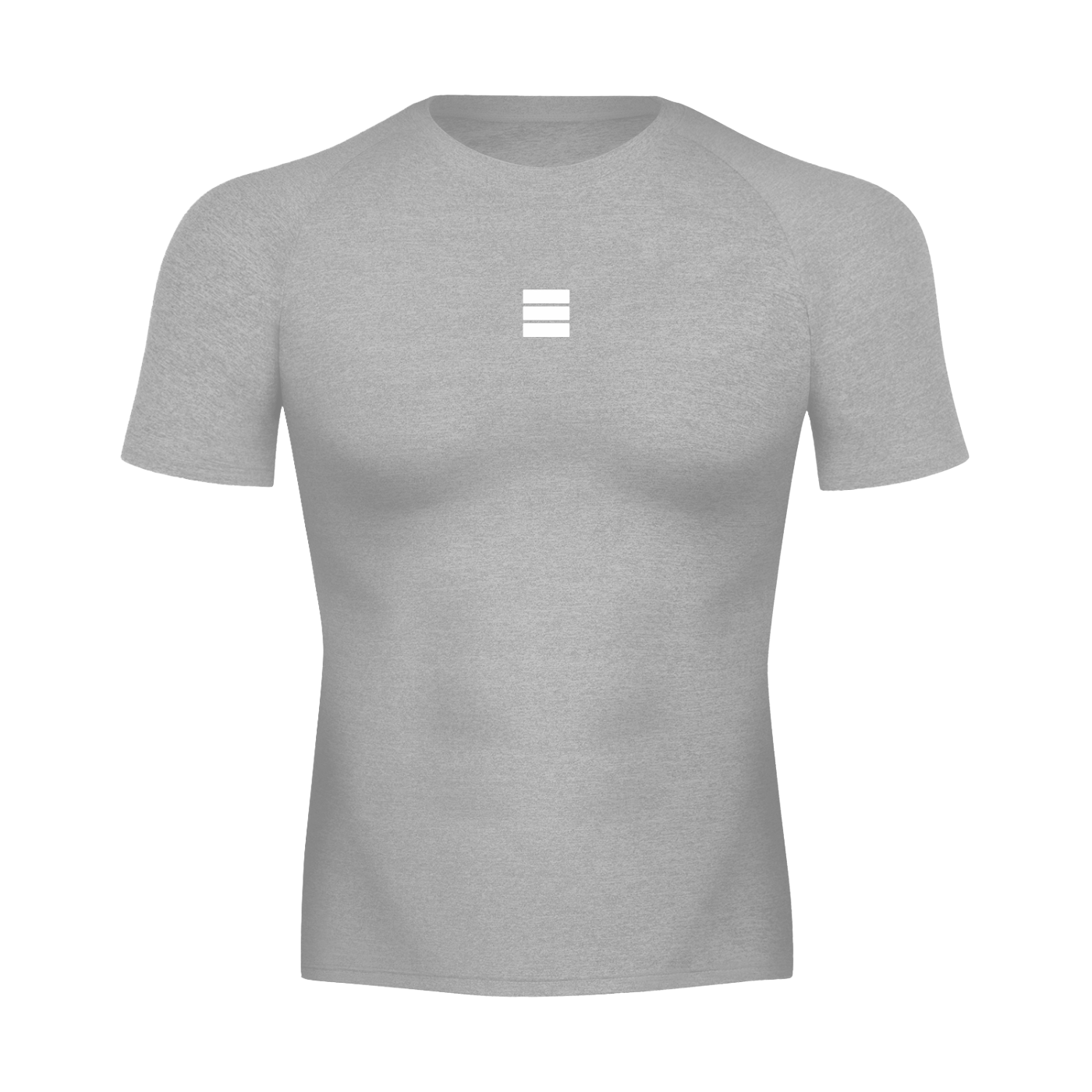 WHITE SERIES: TRINITY Compression Tee