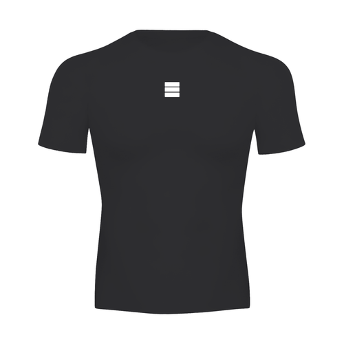 black,mens,compression,sportswear,shirt