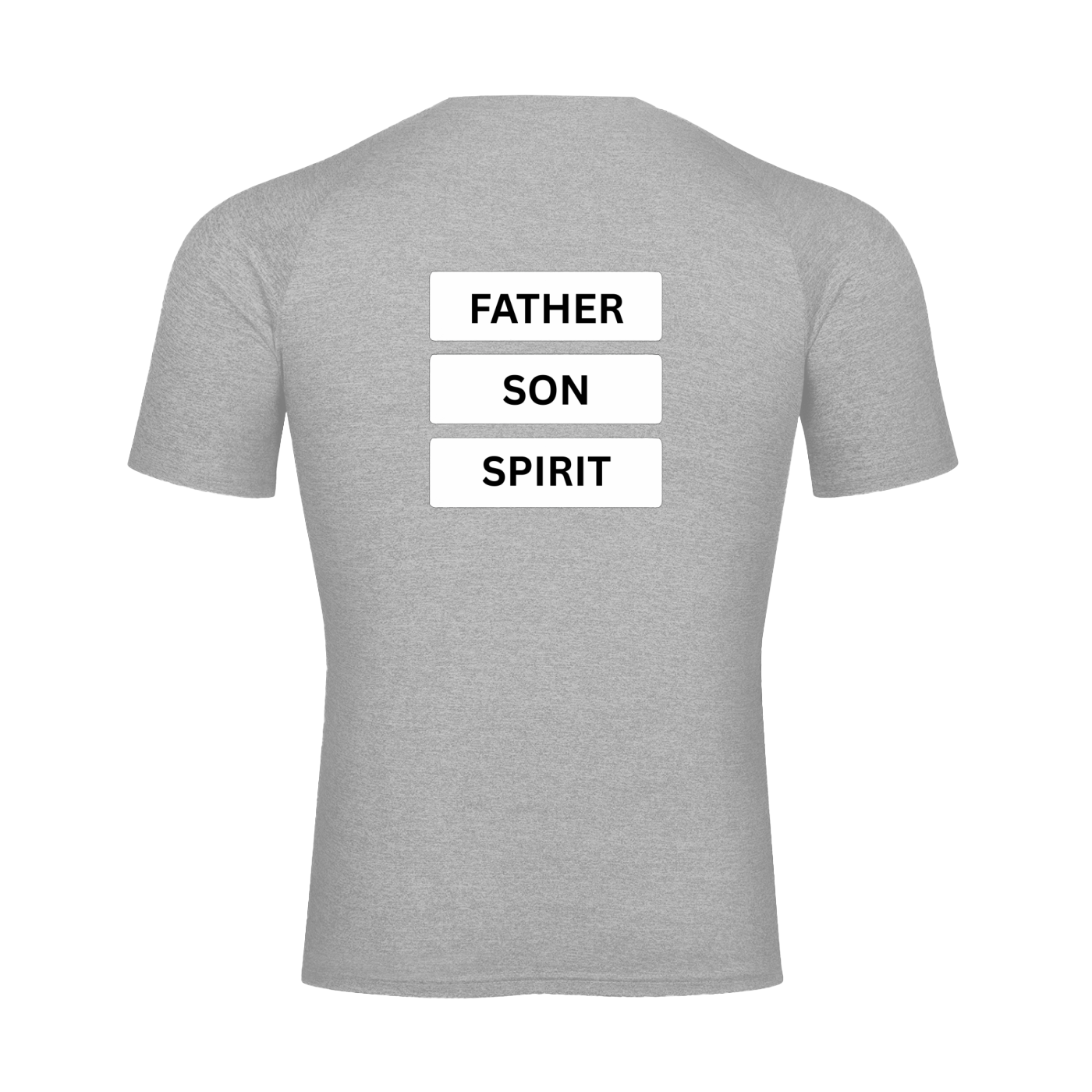 WHITE SERIES: TRINITY Compression Tee